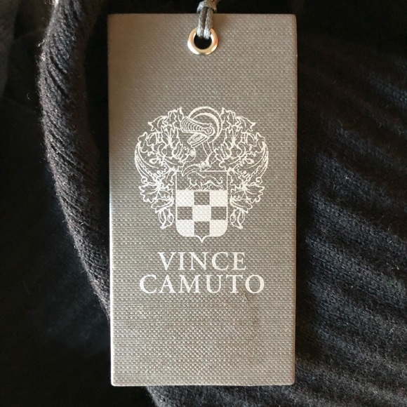 Vince Camuto NWT Knit Cape Green Blue Tan Black Modern Edge - Picture 7 of 9